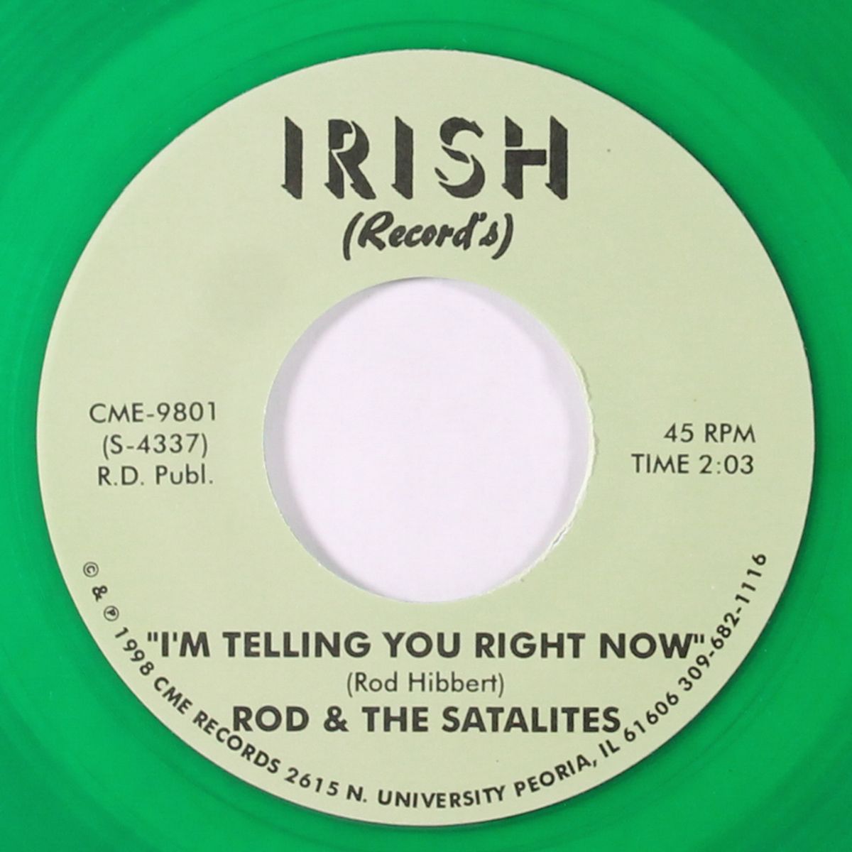 she cares / i'm telling you right now by ROD & SATALITES