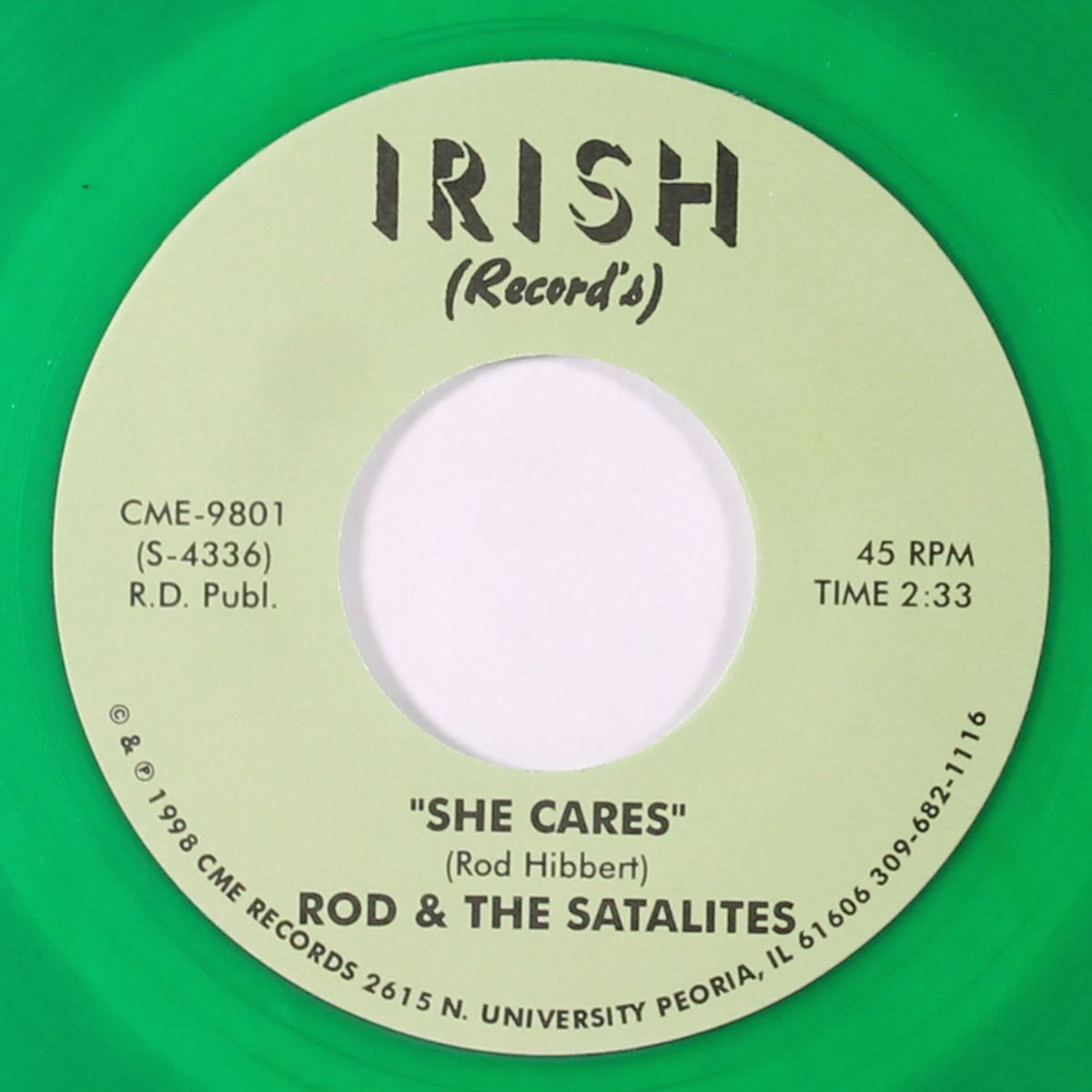 she cares / i'm telling you right now by ROD & SATALITES