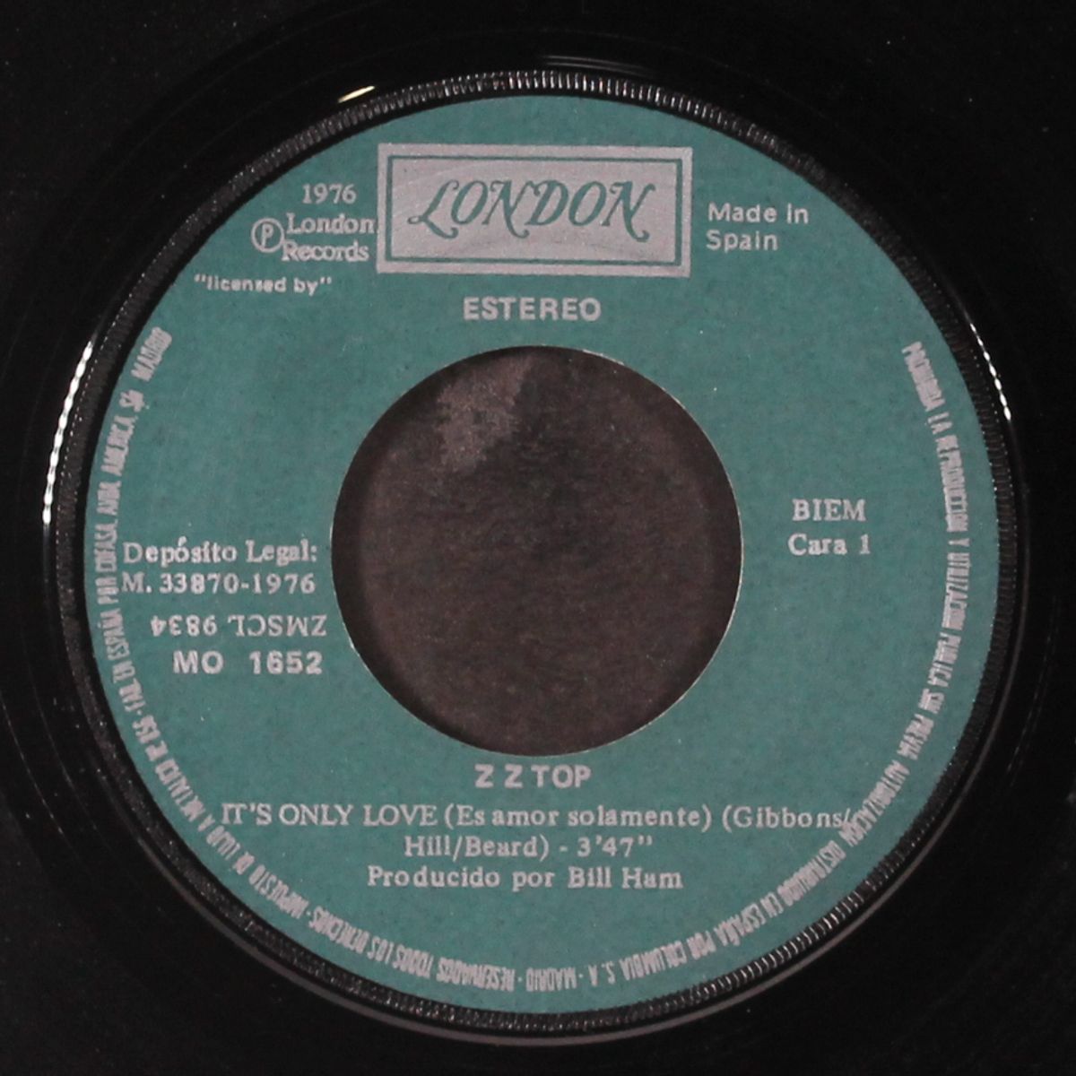 it's only love / asleep in the desert by ZZ TOP