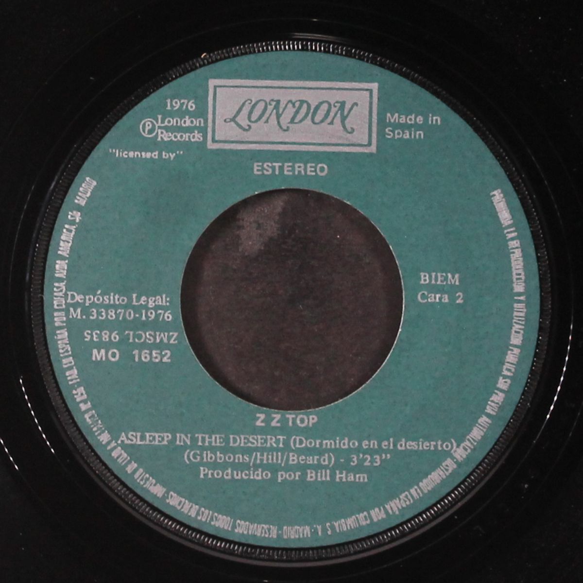 it's only love / asleep in the desert by ZZ TOP