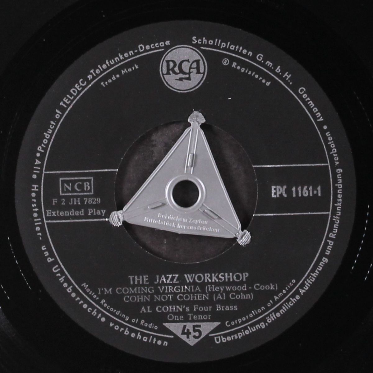 the jazz workshop, four brass, one tenor by AL COHN