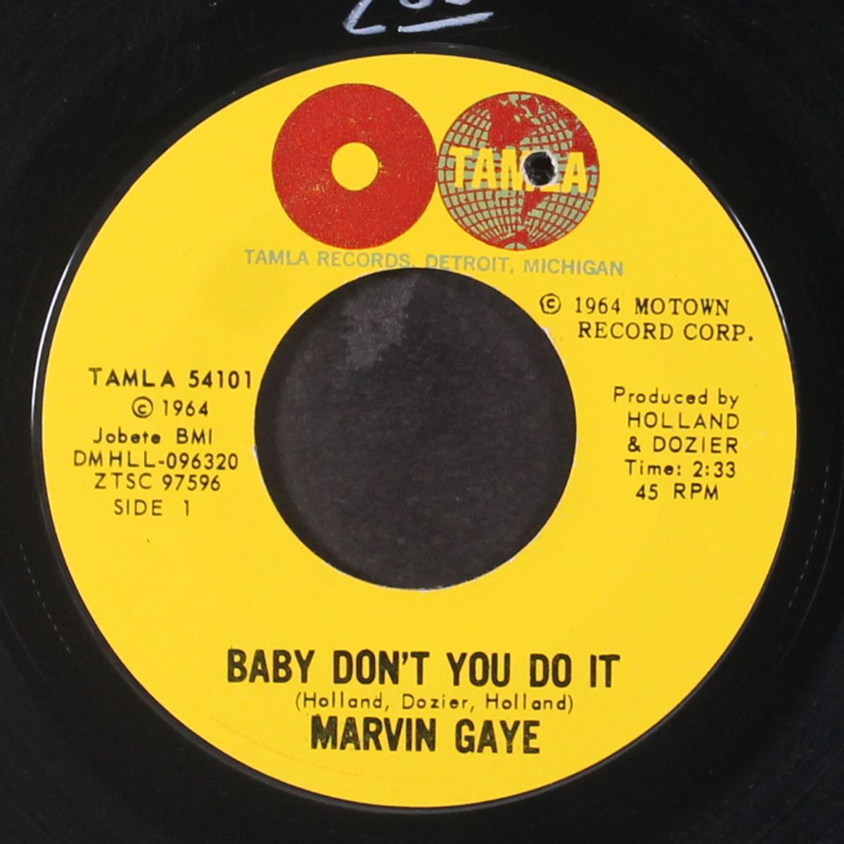 baby don't you do it / walk on the wild side by MARVIN GAYE