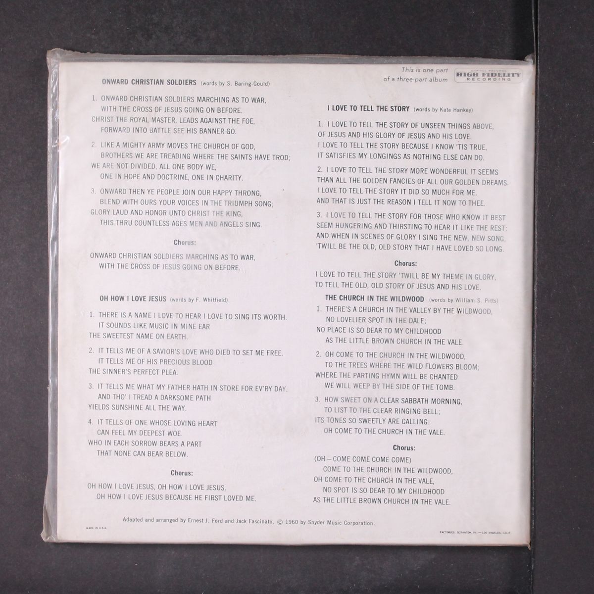 sing a hymn with me pt. 2 by TENNESSEE ERNIE FORD