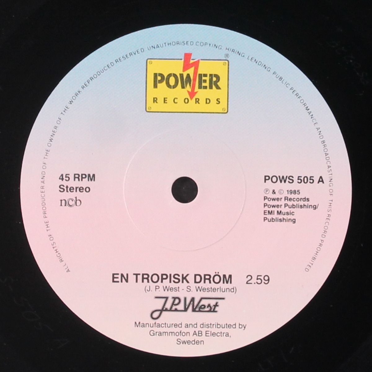 en tropisk drom by J.P. WEST