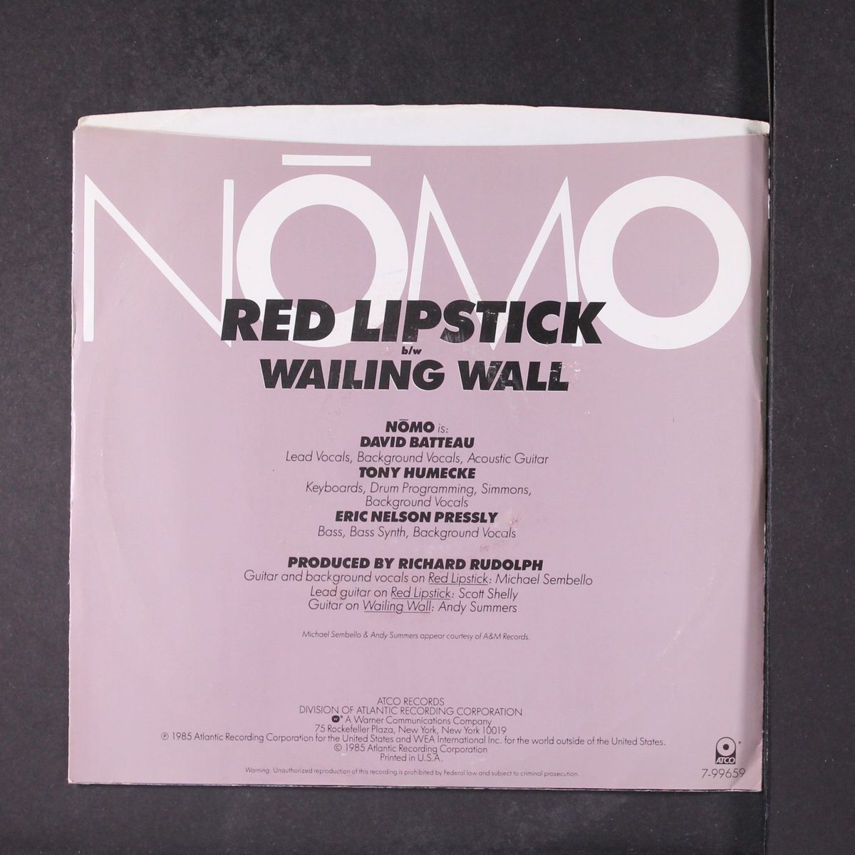 red lipstick by NOMO