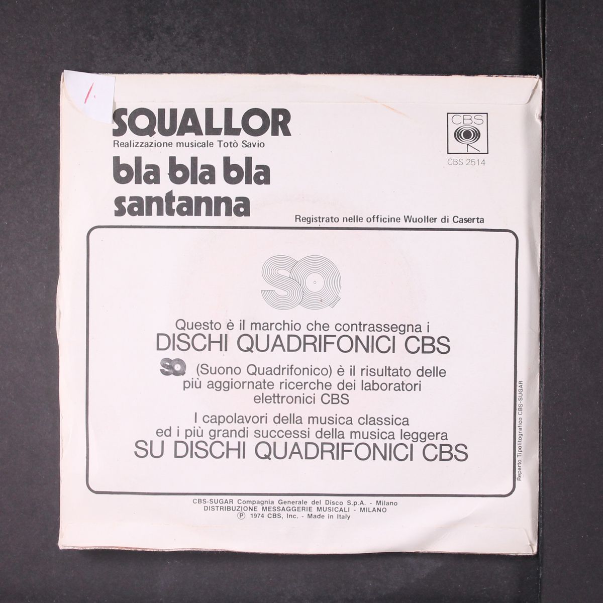 bla bla bla / santanna by SQUALLOR