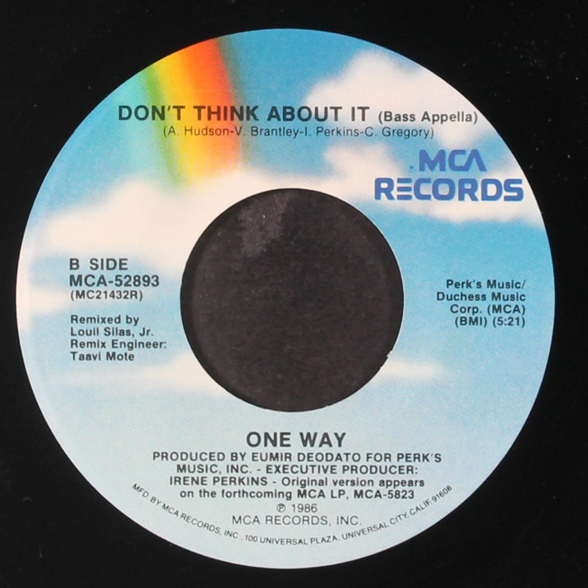 don't think about it / bass appella ver. by ONE WAY