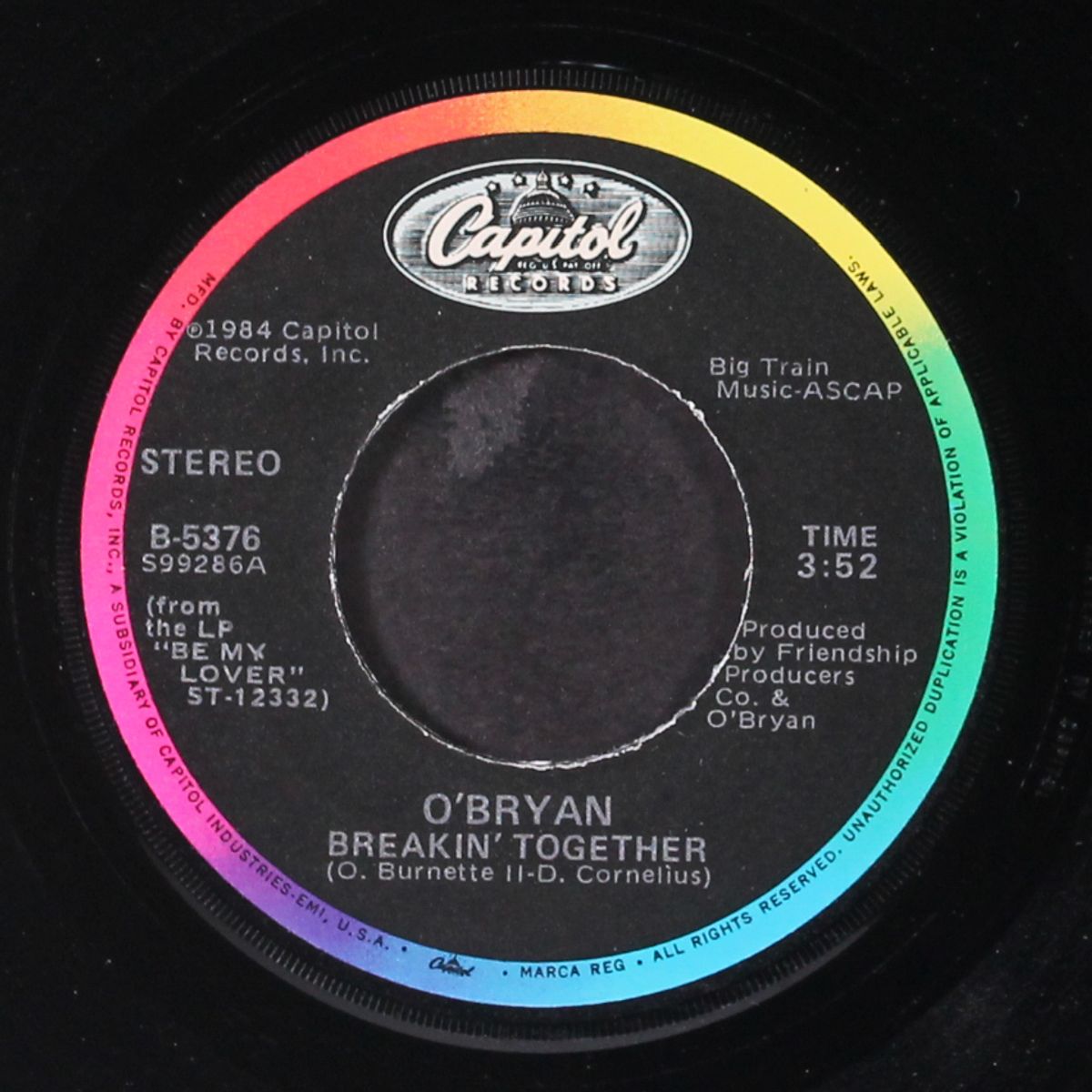 breakin' together / dub ver. by O'BRYAN