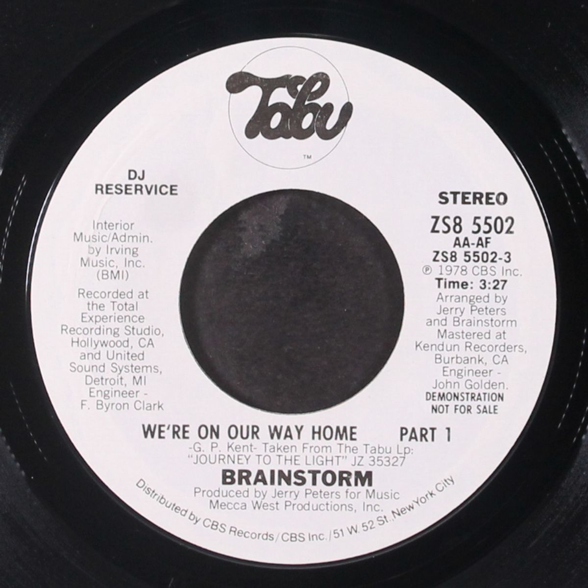 we're on our way home / mono by BRAINSTORM