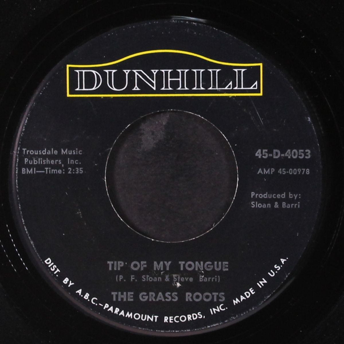 things i should have said / tip of my tongue by GRASS ROOTS