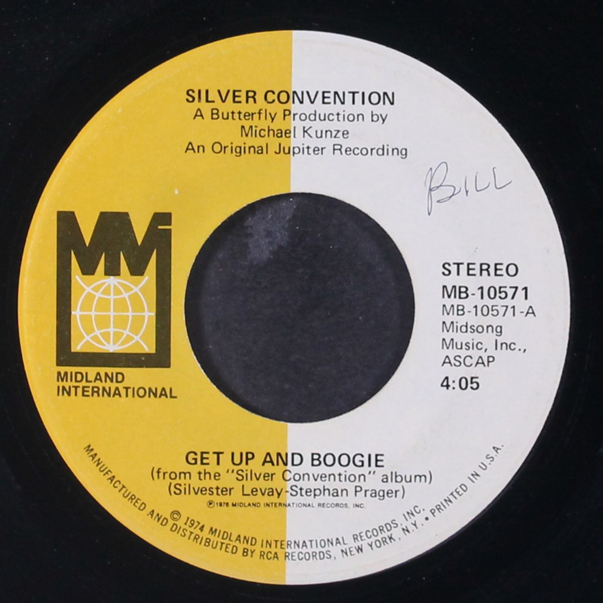 get up and boogie by SILVER CONVENTION