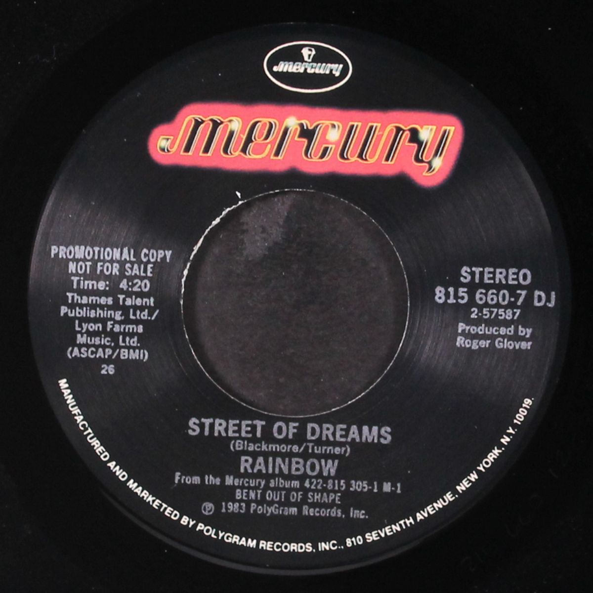 street of dreams / anybody there by RAINBOW