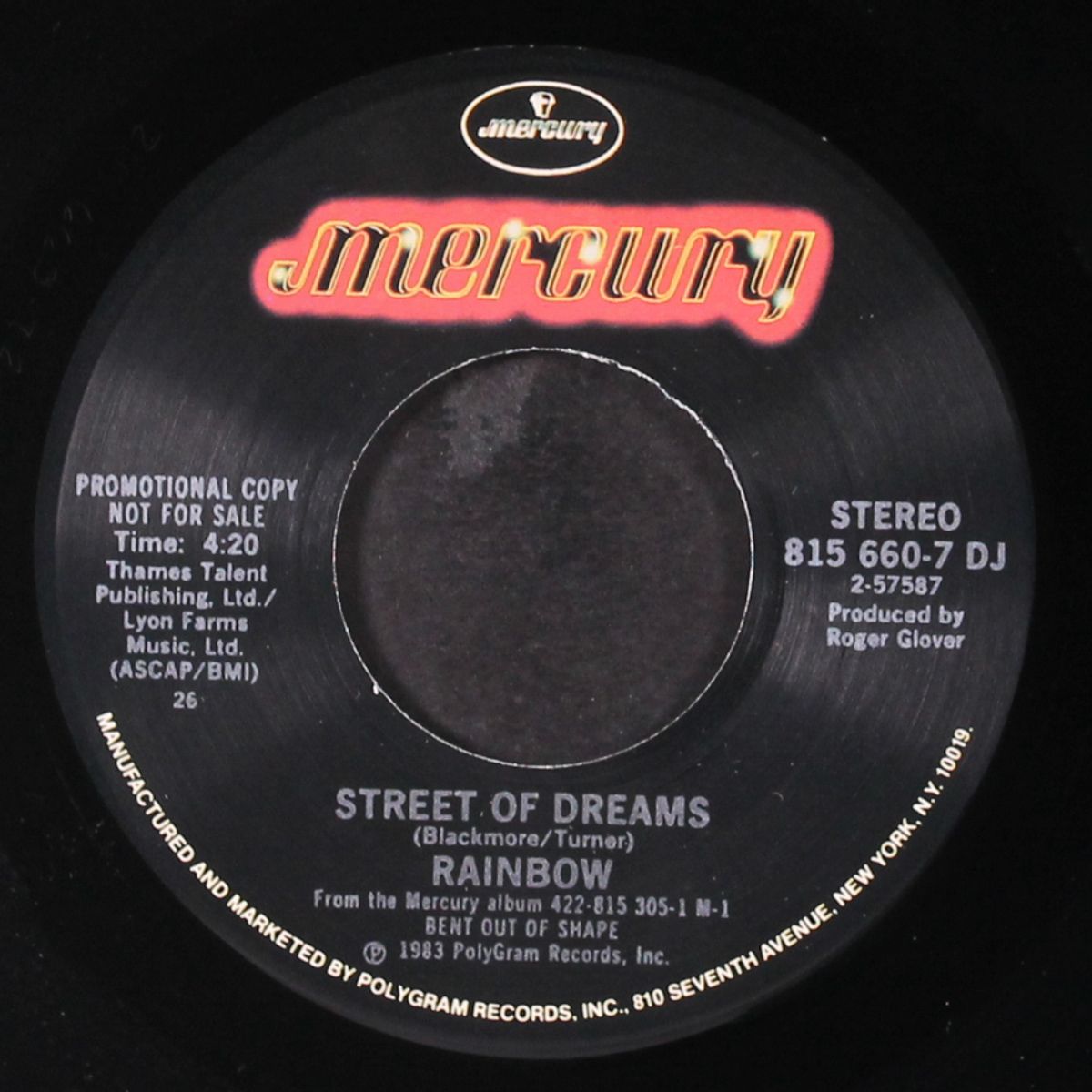 street of dreams / anybody there by RAINBOW