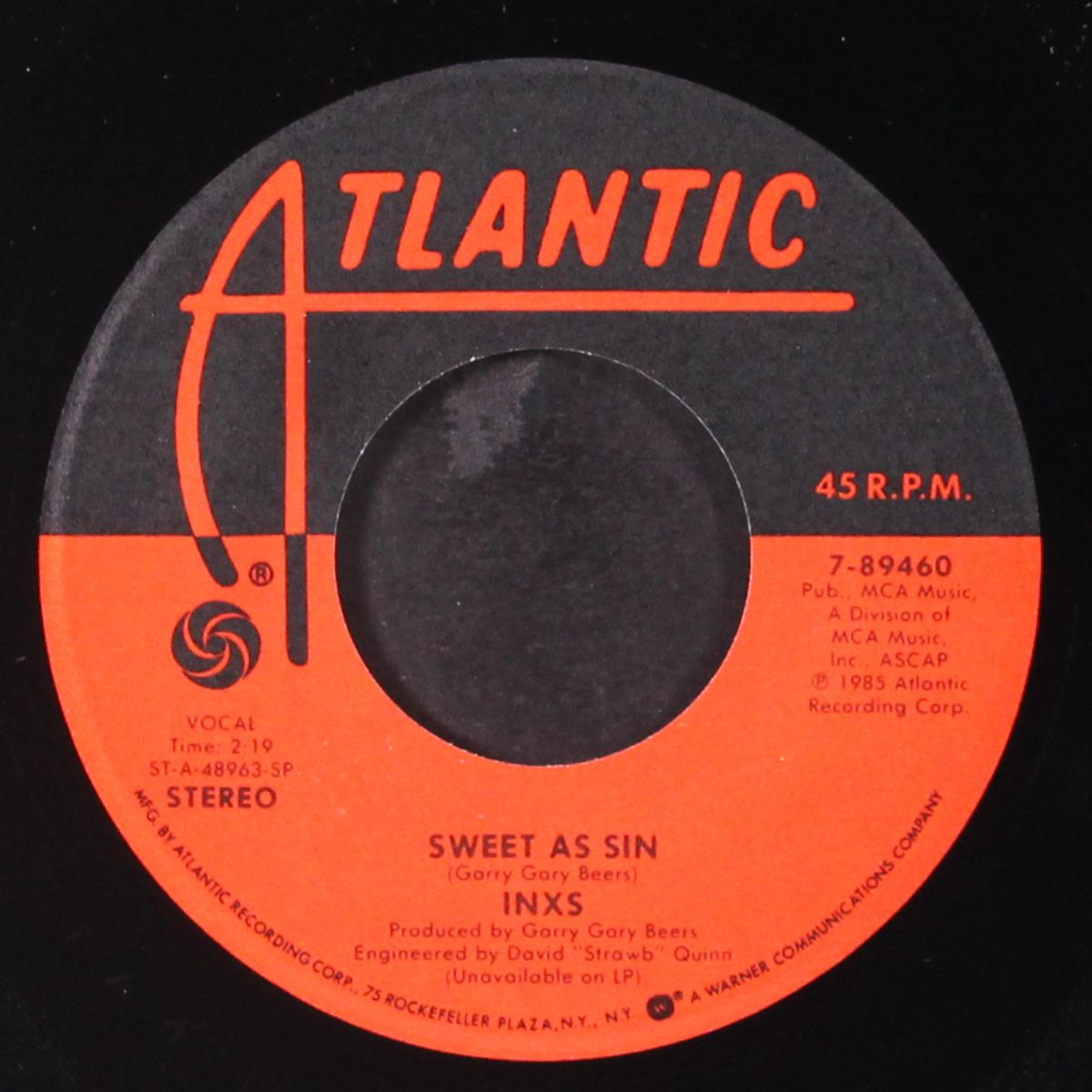 what you need / sweet as sin by INXS