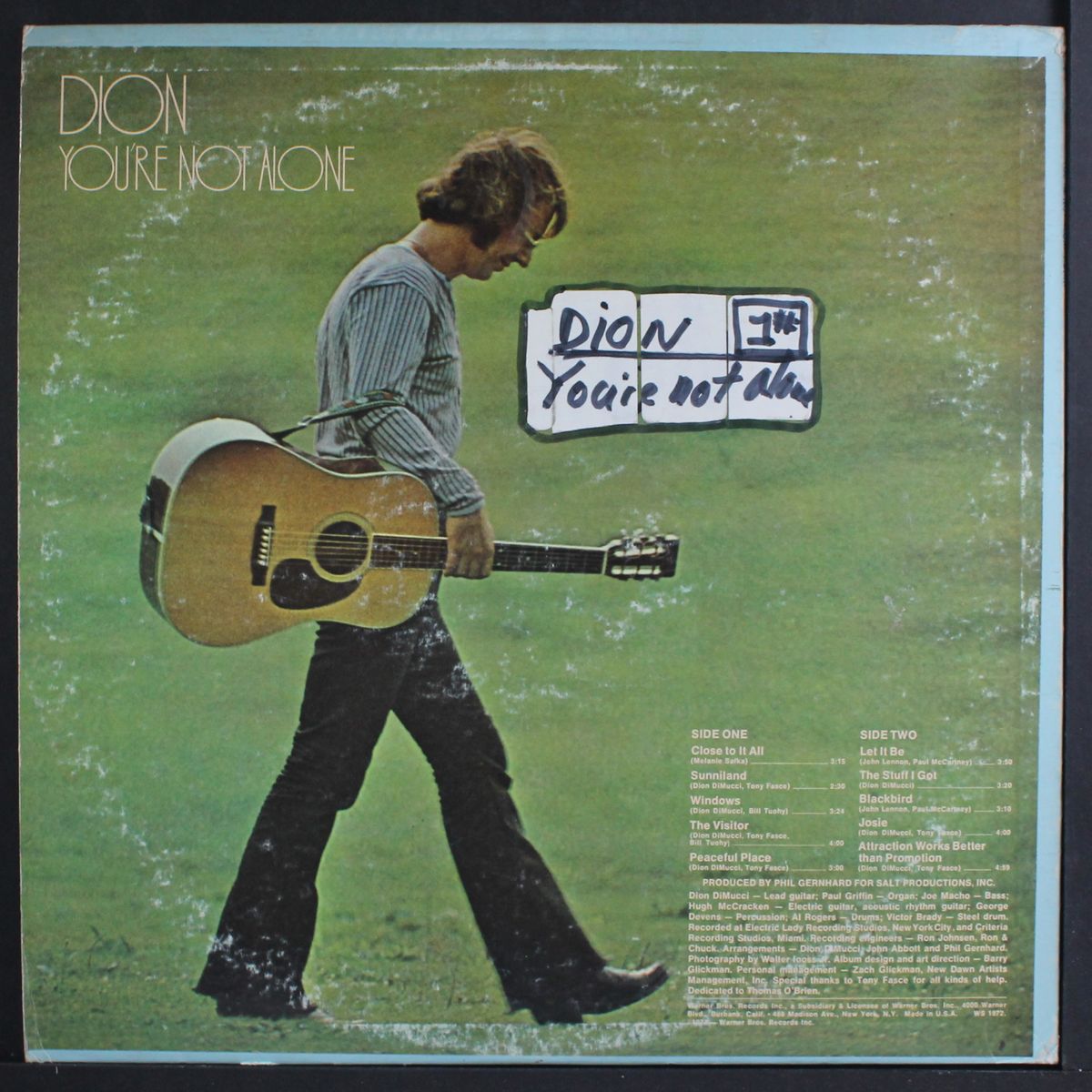 you're not alone by DION