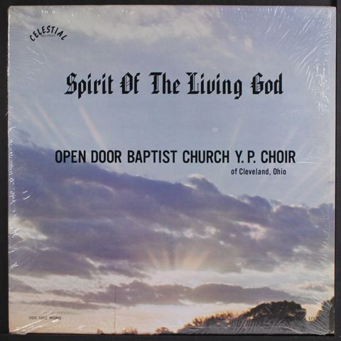 OPEN DOOR BAPTIST CHURCH Y.P. CHOIR