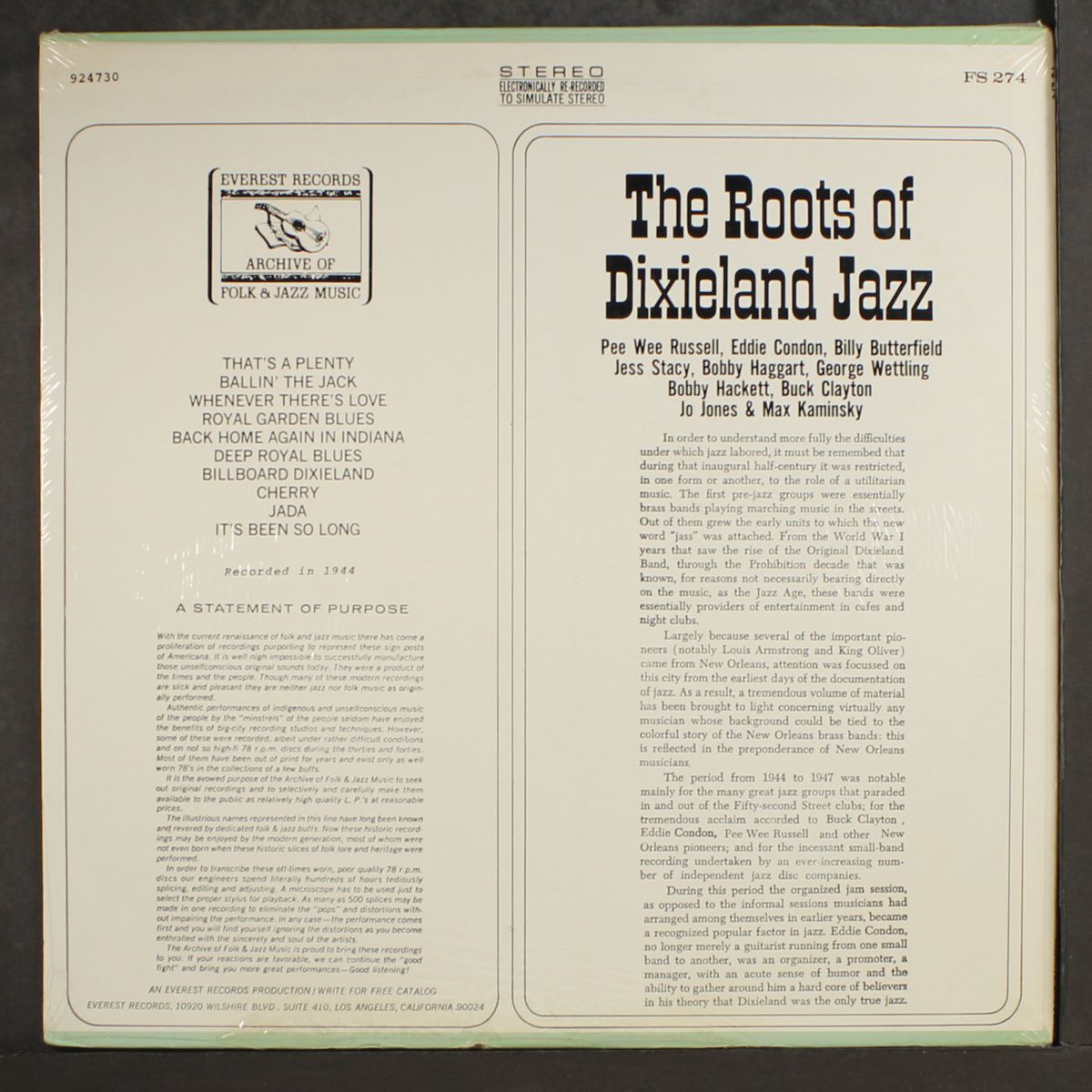 roots of dixieland jazz by VARIOUS