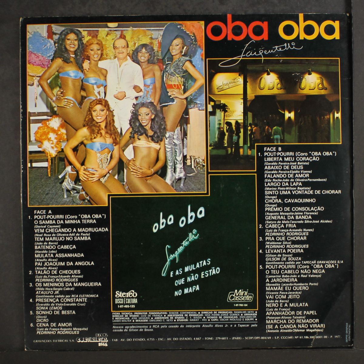 oba oba sargentelli by VARIOUS