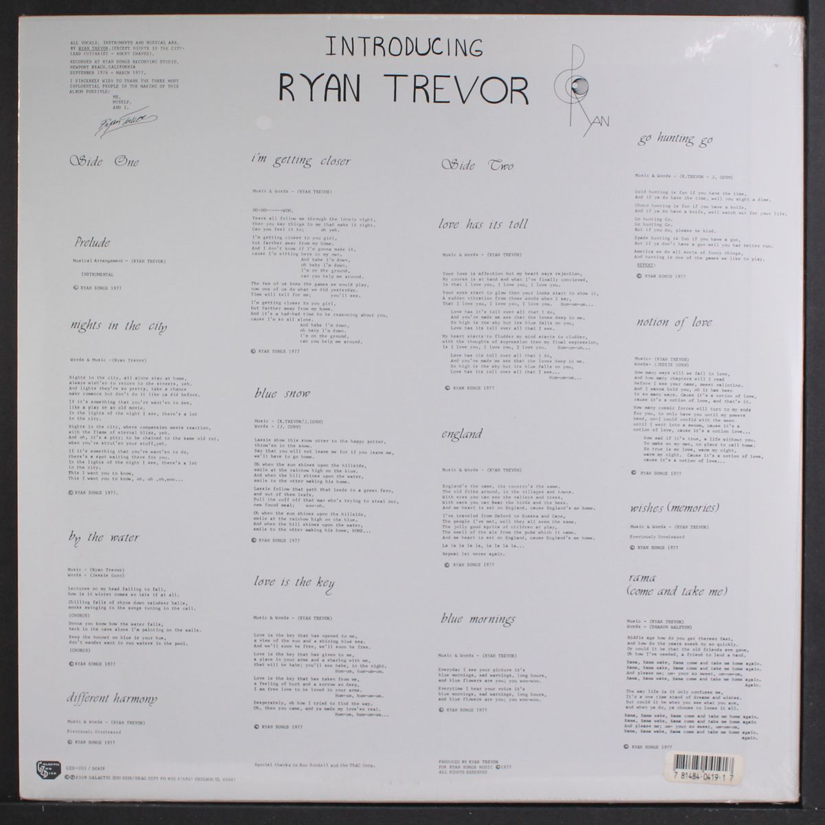 introducing ryan trevor by RYAN TREVOR