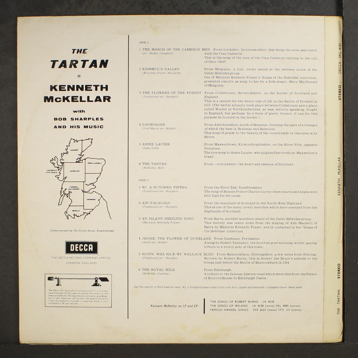 the tartan by KENNETH MCKELLAR