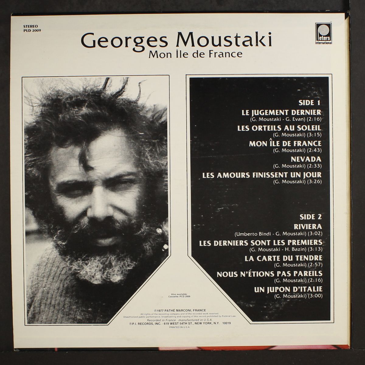 mon ile de france by GEORGES MOUSTAKI