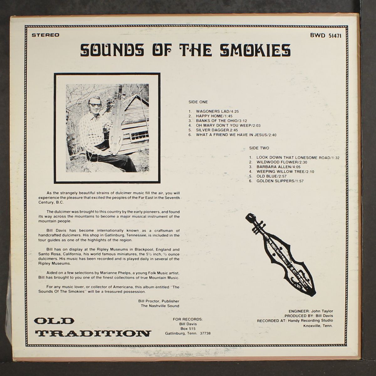 sounds of the smokies by BILL DAVIS