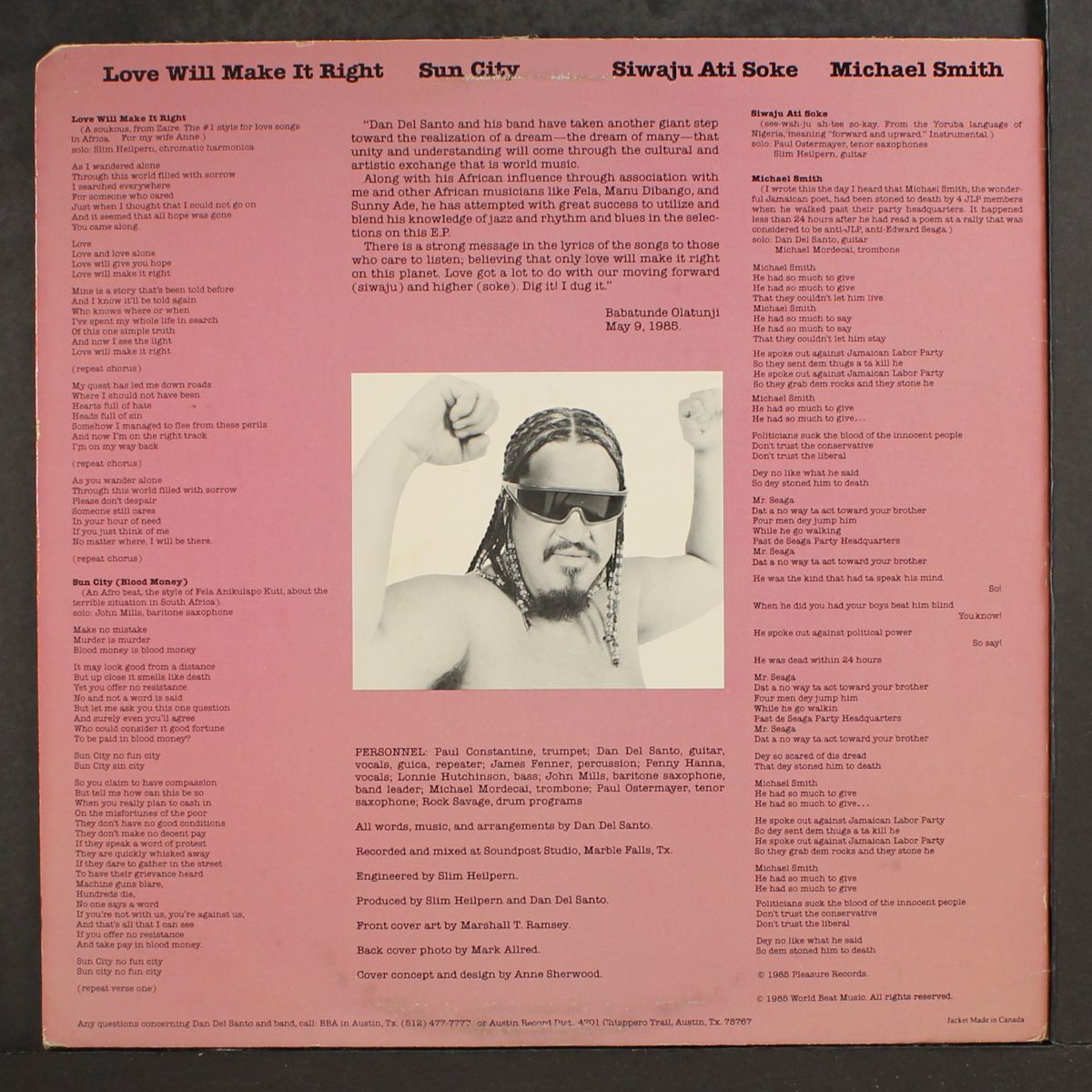 make it right by DAN DEL SANTO