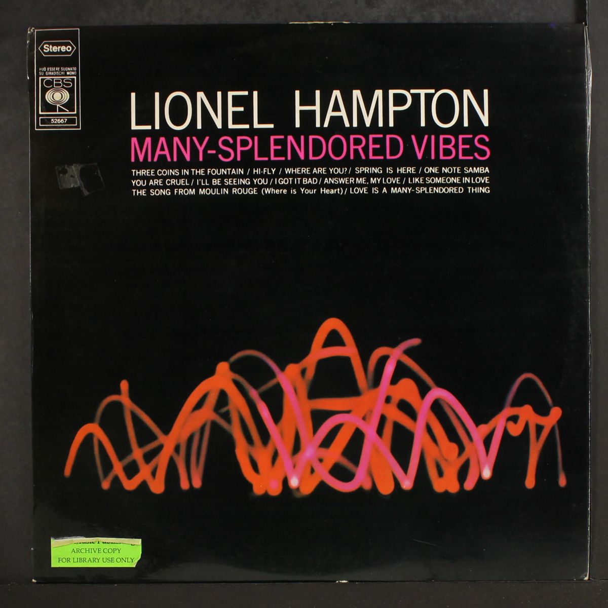 many splendored vibes by LIONEL HAMPTON