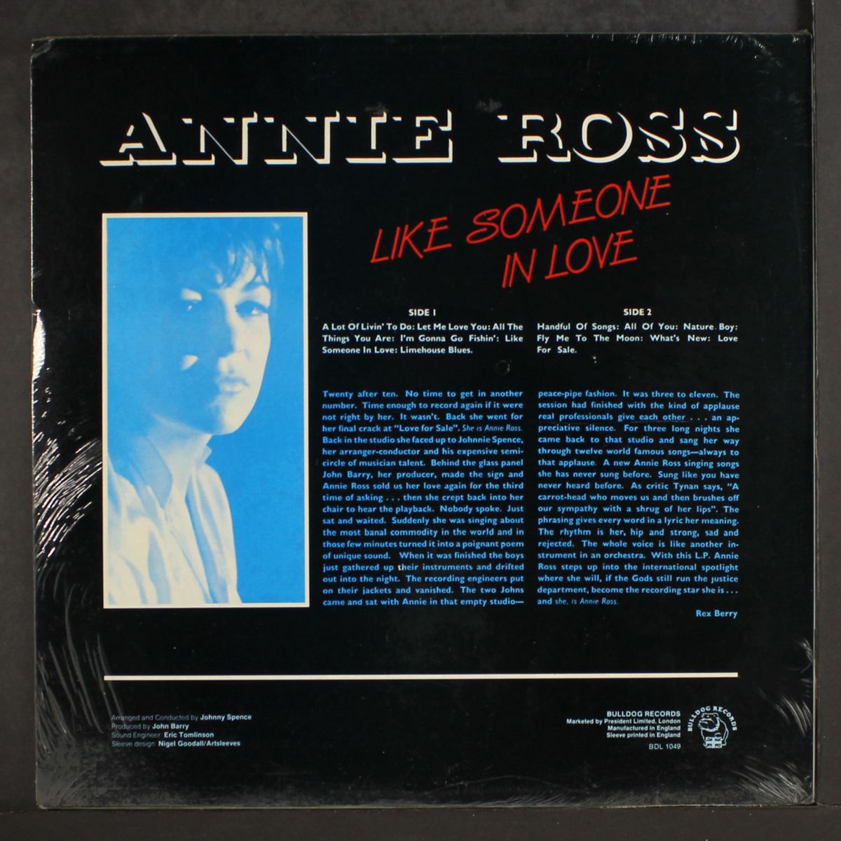 like someone in love by ANNIE ROSS
