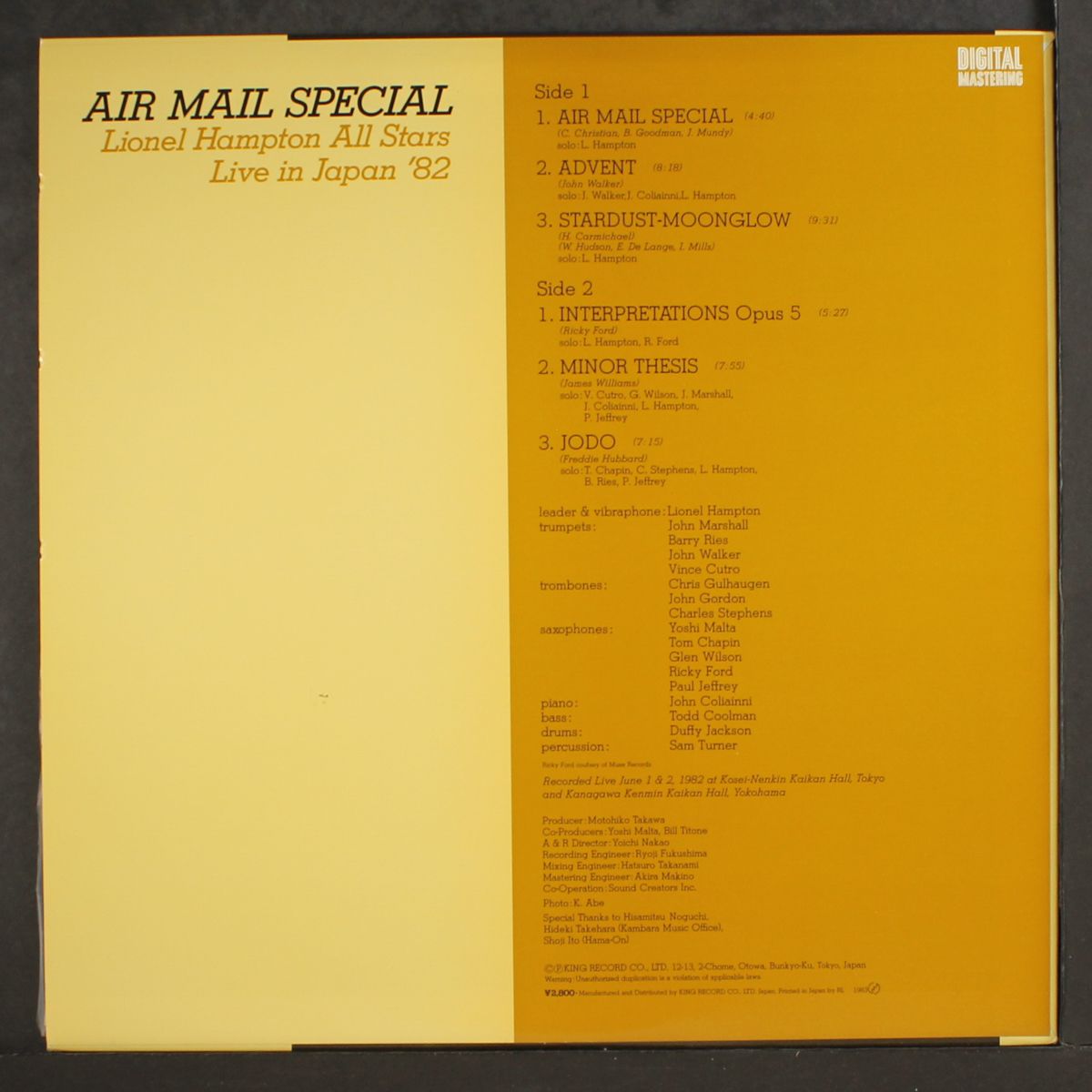 air mail special by LIONEL HAMPTON