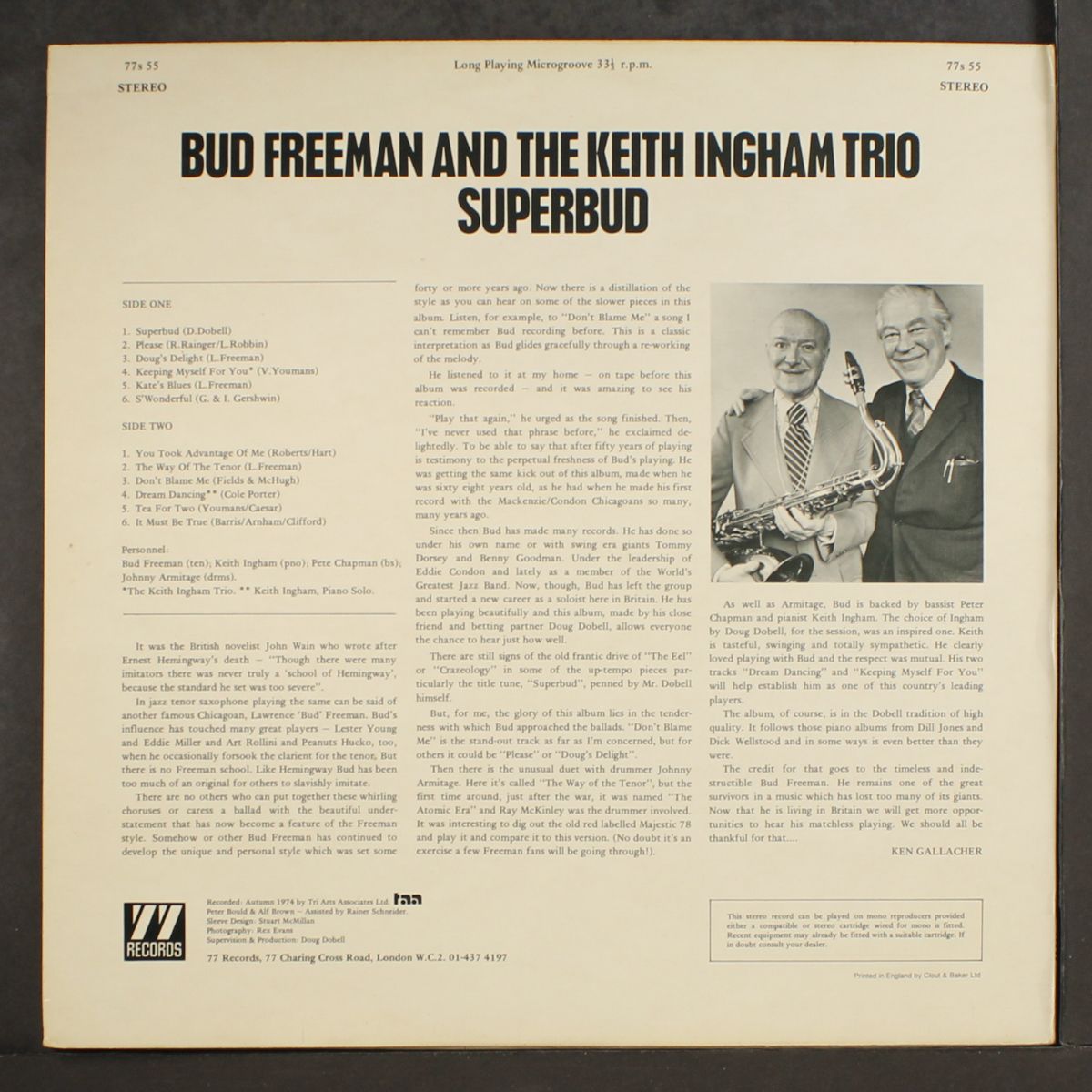 superbud by BUD FREEMAN