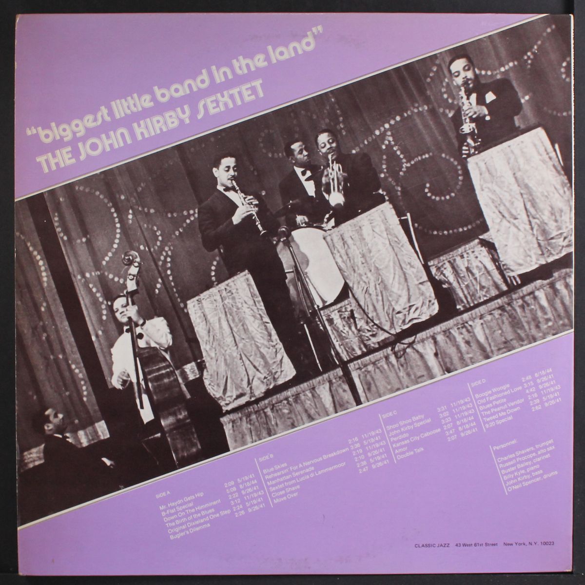 biggest little band in the land by JOHN KIRBY