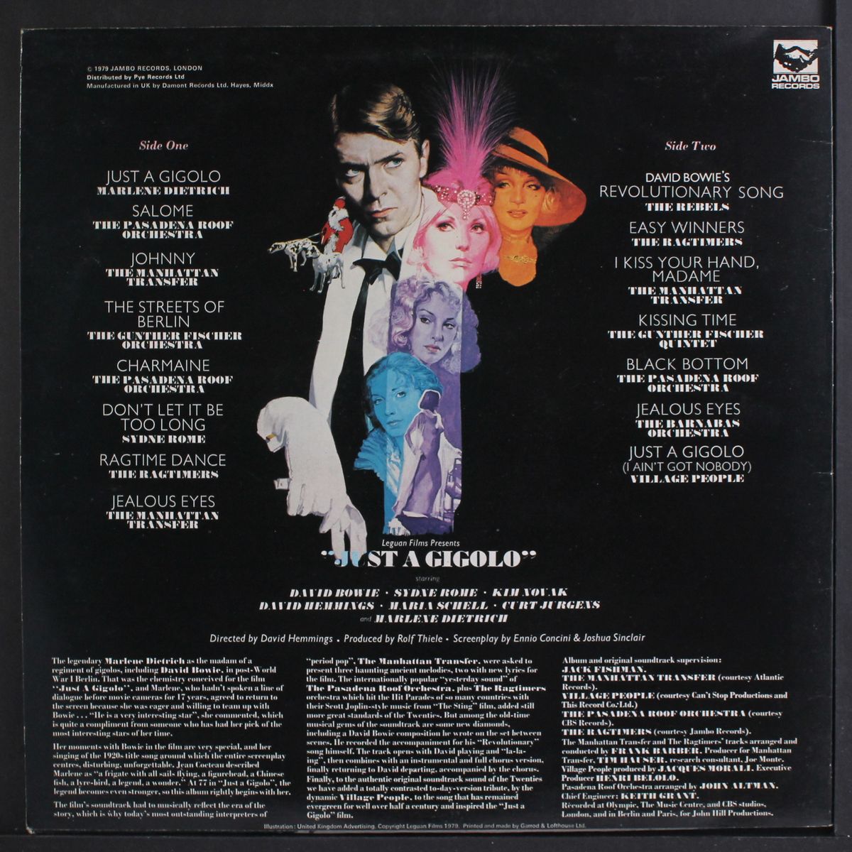 just a gigolo by SOUNDTRACKS
