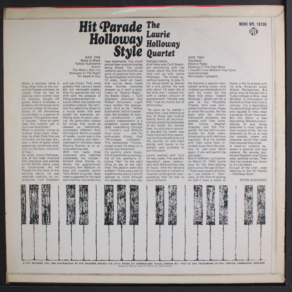 hit parade holloway style by LAURIE HOLLOWAY