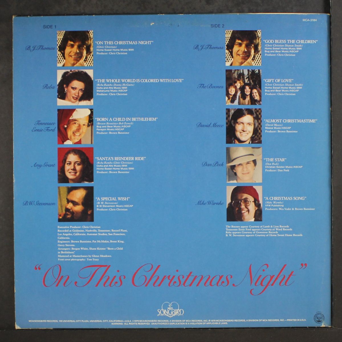 on this christmas night by VARIOUS