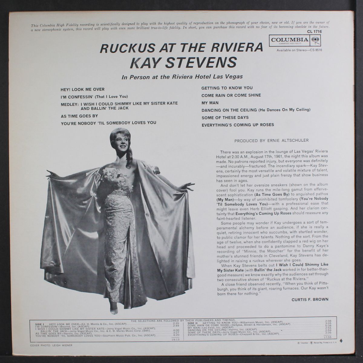 ruckus at the riviera by KAY STEVENS