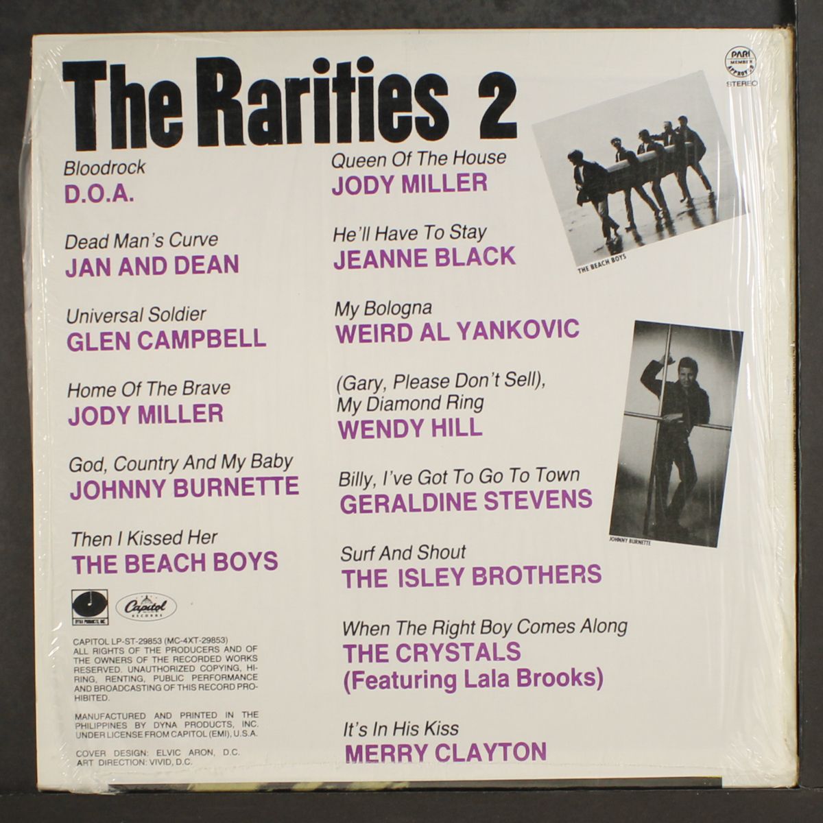 the rarities, vol. 2 by VARIOUS