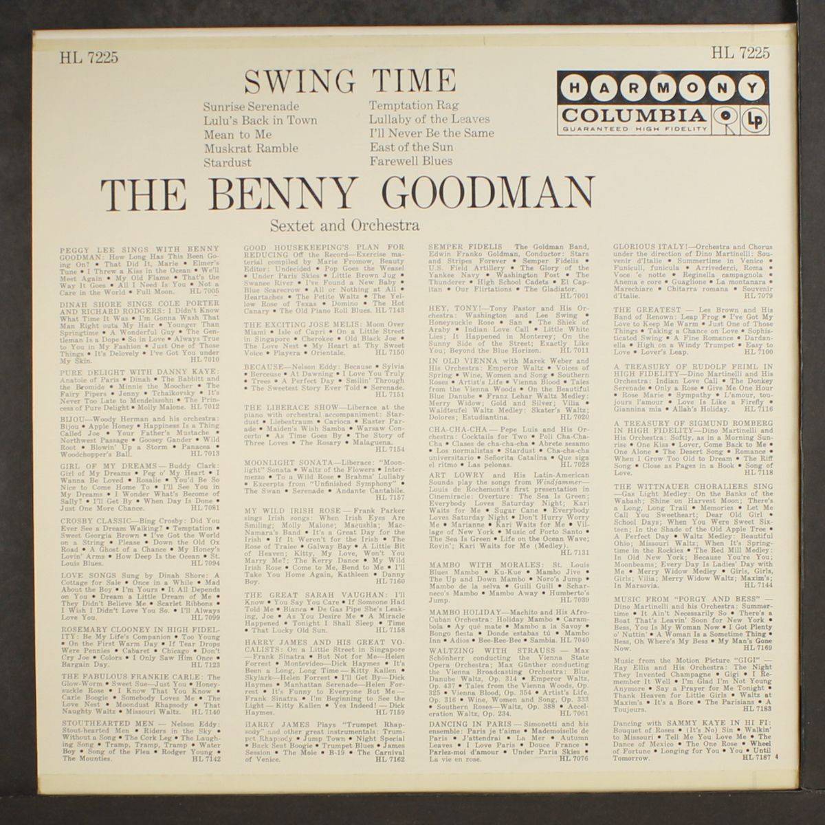 swing time by BENNY GOODMAN