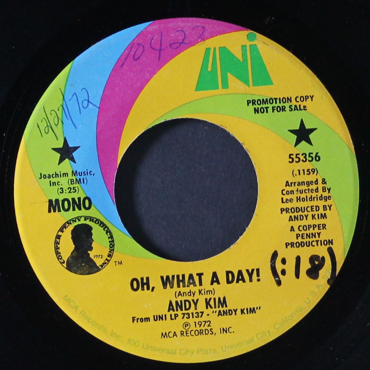 oh, what a day! / mono by ANDY KIM