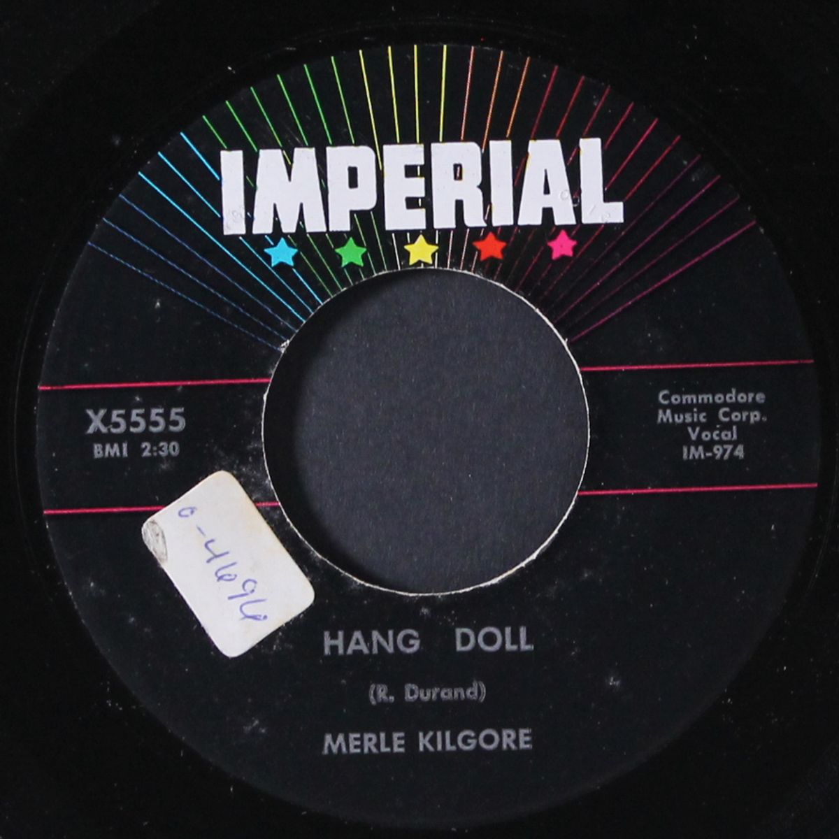 hang doll / tom dooley, jr. by MERLE KILGORE