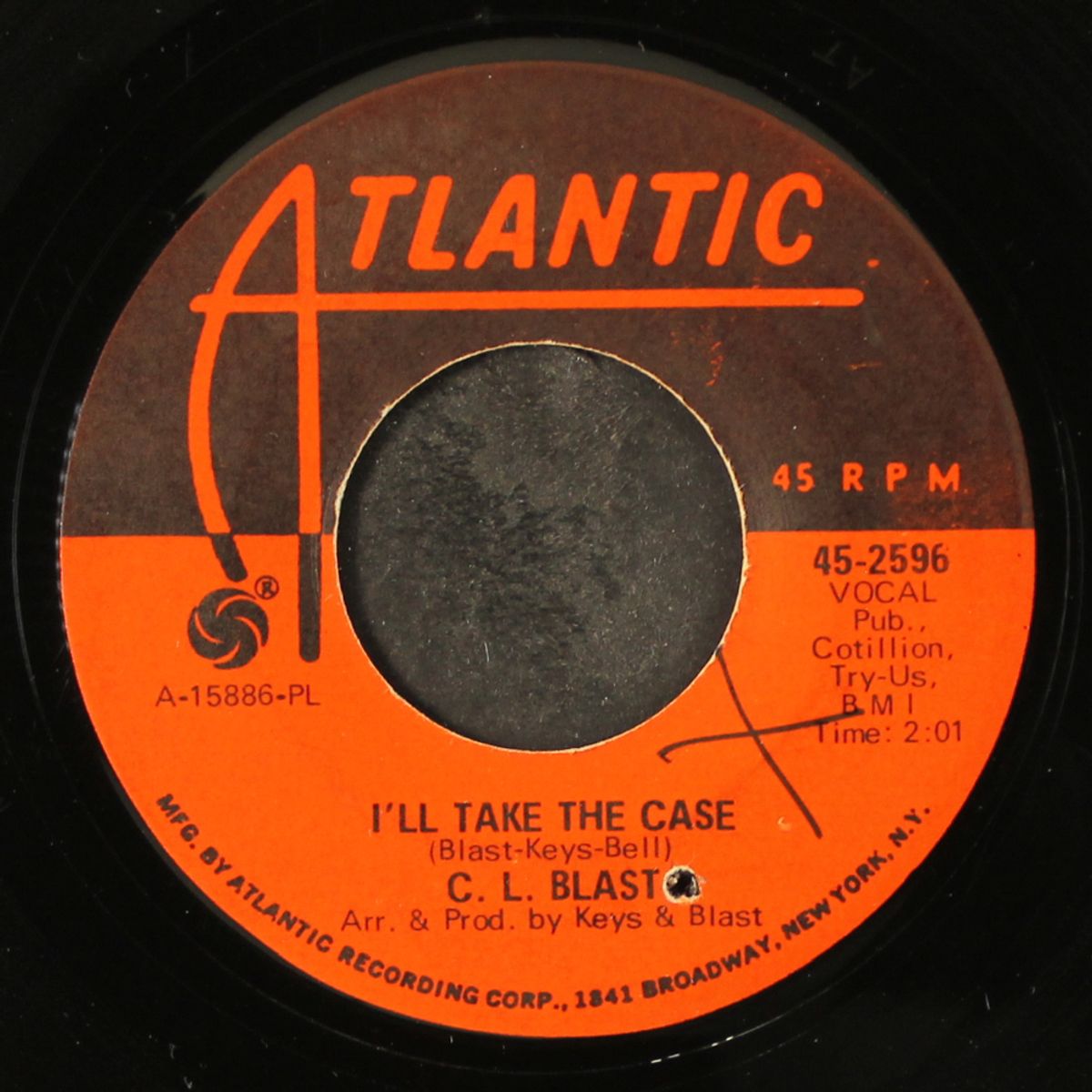i'll take the case / if i could see my baby's face again by C.L. BLAST