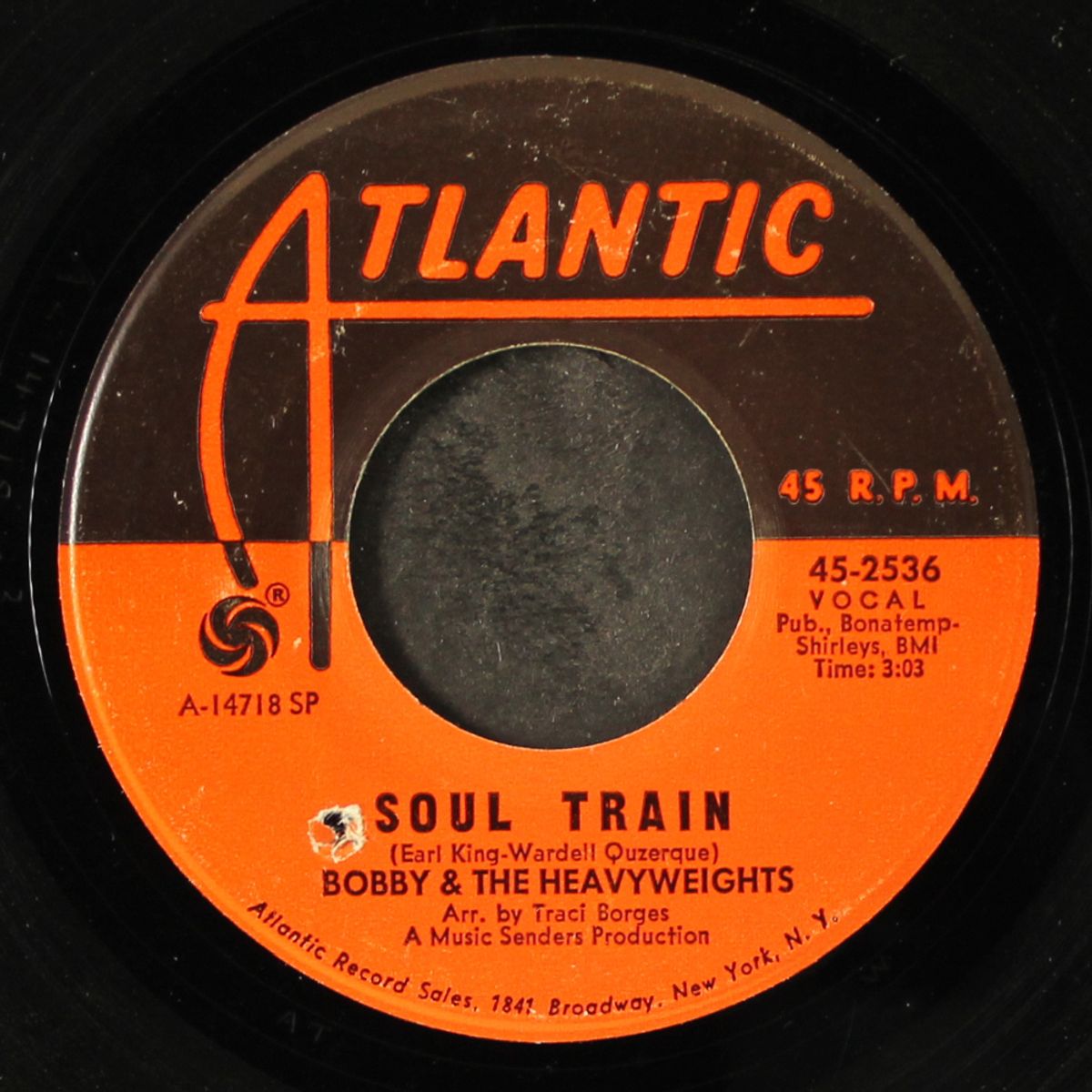 soul train / baby i love you by BOBBY & HEAVYWEIGHTS