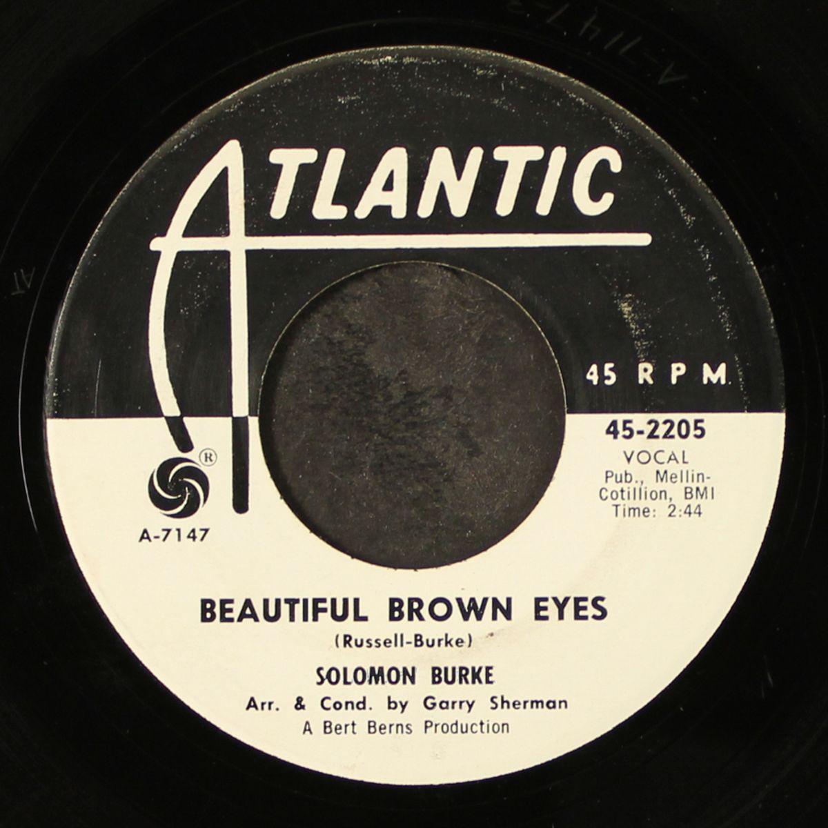 you're good for me / beautiful brown eyes by SOLOMON BURKE