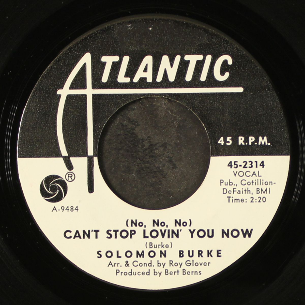 baby come on home / can't stop lovin' you now by SOLOMON BURKE