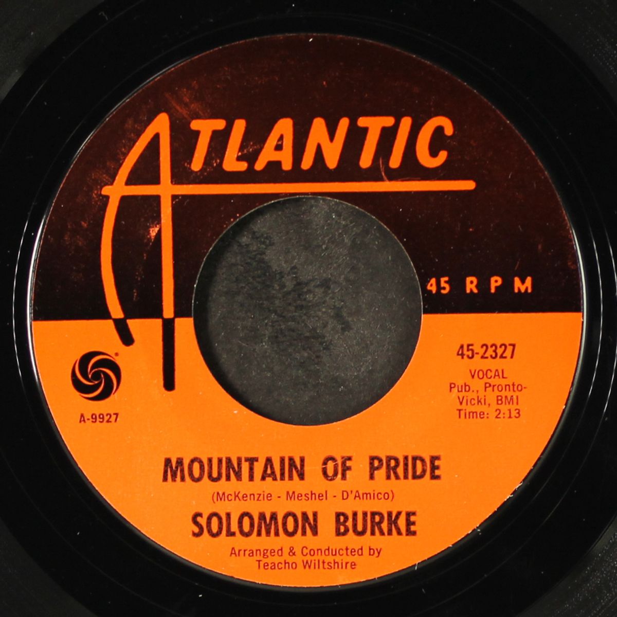 i feel a sin coming on / mountain of pride by SOLOMON BURKE