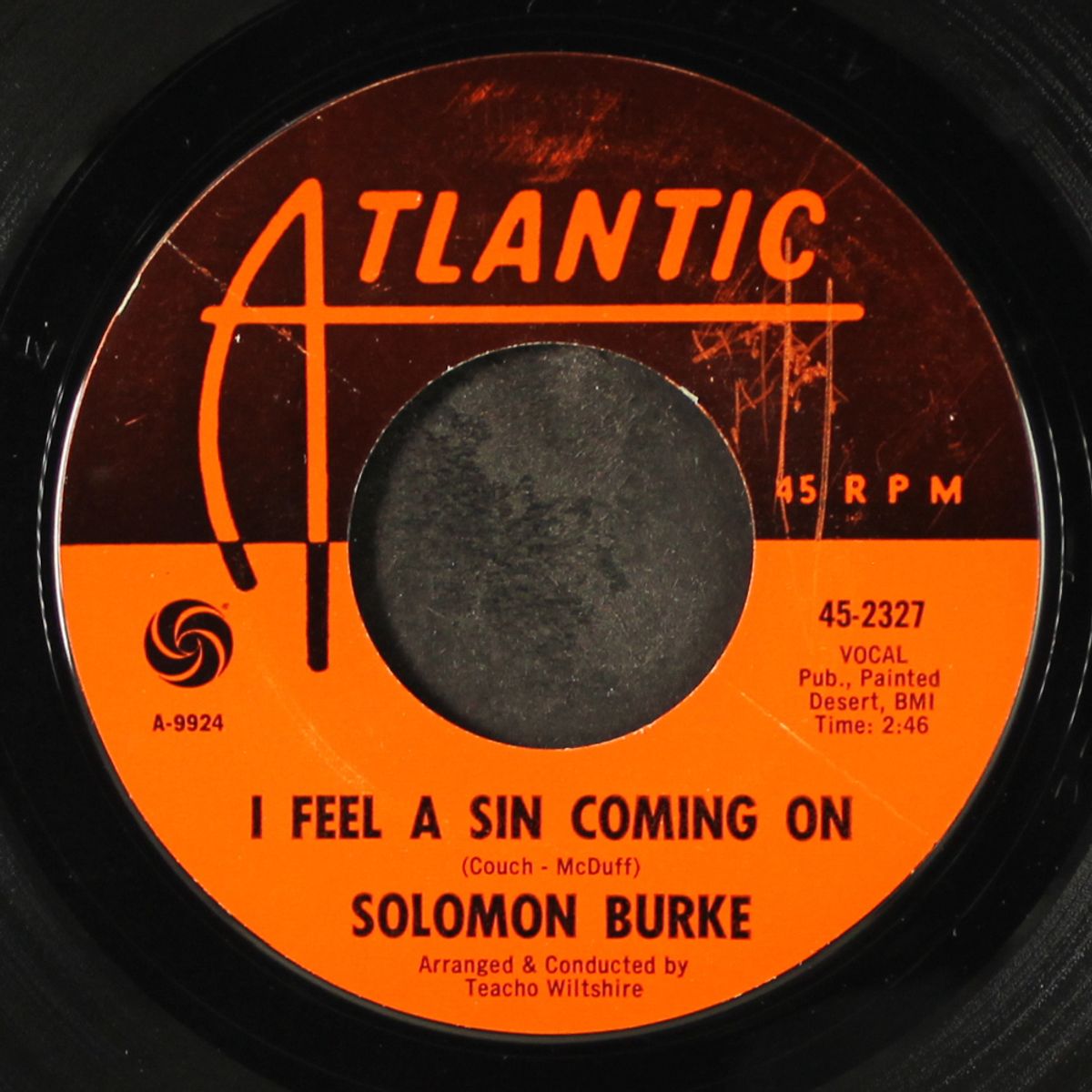 i feel a sin coming on / mountain of pride by SOLOMON BURKE