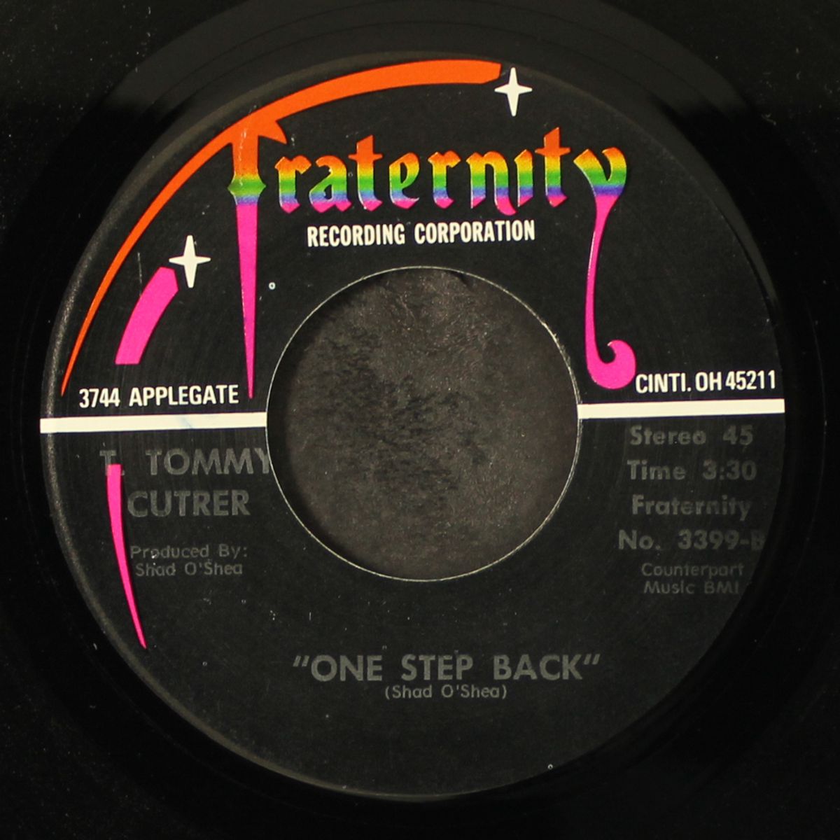 sparky / one step back by T. TOMMY CUTRER