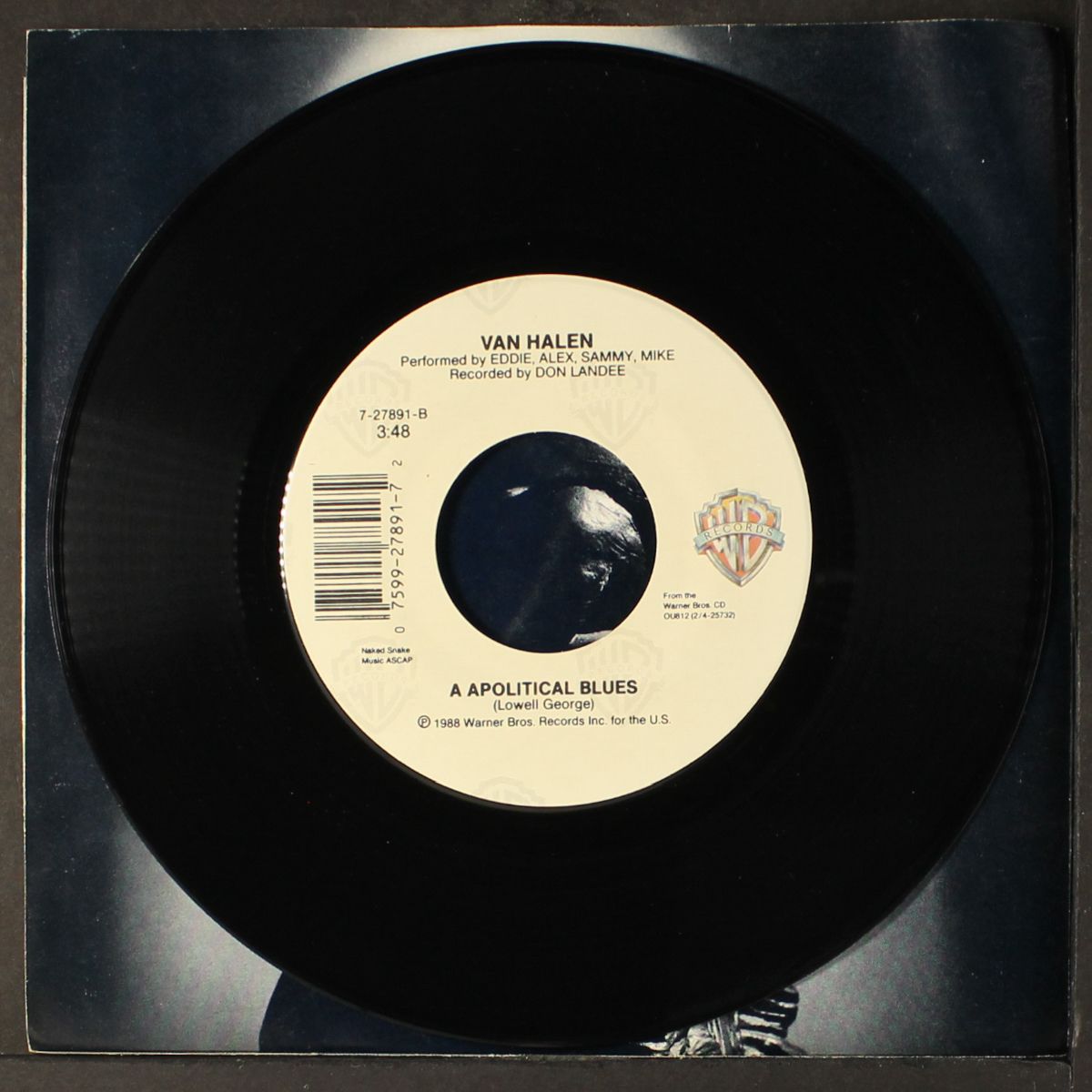 black & blue / a apolitical blues by VAN HALEN