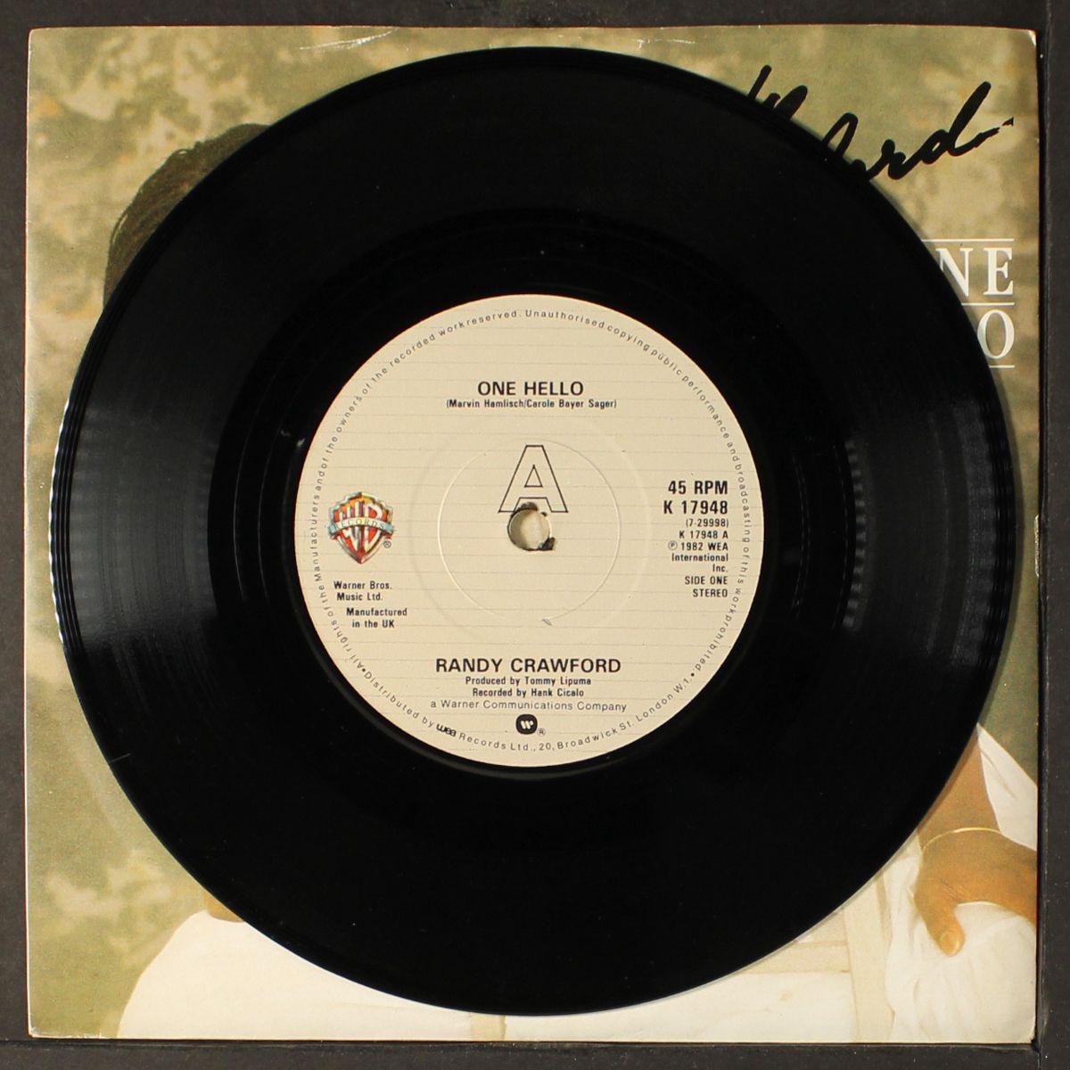 one hello / that's how heartaches are made by RANDY CRAWFORD