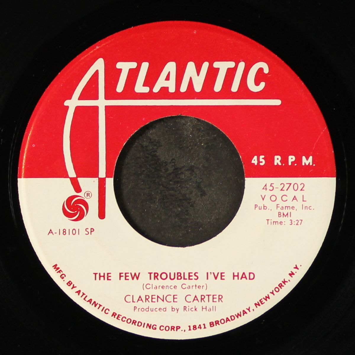 take it off him and put it on me / the few troubles i've had by CLARENCE CARTER